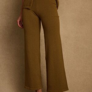 12th Tribe Cresta Moss Knit Pants Size SS